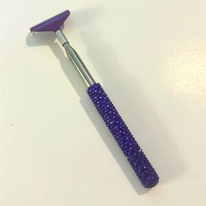 Purple Crystal rhinestone back scratcher